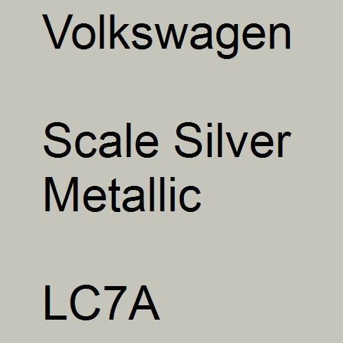 Volkswagen, Scale Silver Metallic, LC7A.